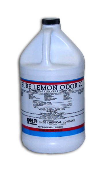 (image for) Pure Lemon Odor 20 Disinfectant, 4x1 gal case